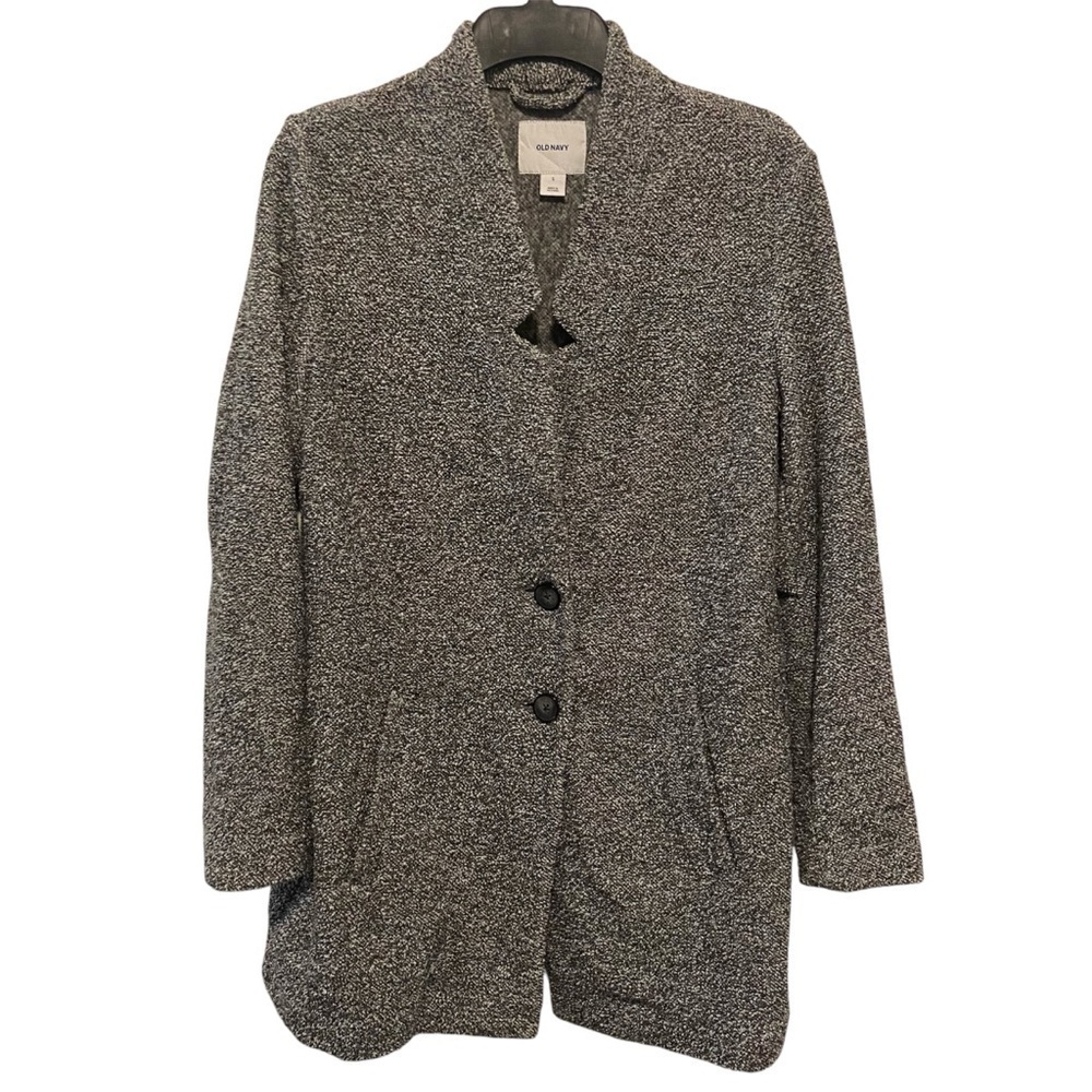 Old Navy Women’s Button Down Terry Cloth Heavy Cardigan Size Small Lagom Chore